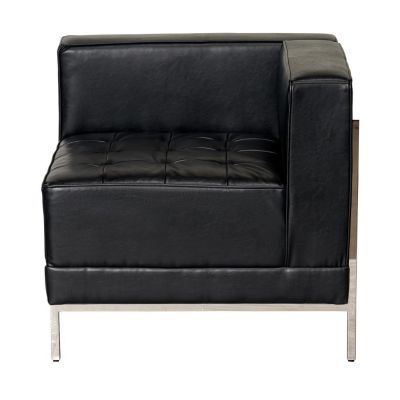 Image two of Lenox Black Corner Chair